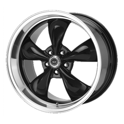 17x7 | 5x4.5 | 0 | 72.56 | American Racing | GLOSS BLACK W MACHINED LIP AR105M7765B