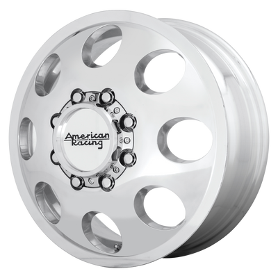 17x6 | 8x6.5 | 111 | 121.50 | American Racing | POLISHED AR204760901111