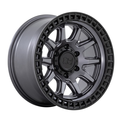17x8.5 | 5x5.0 | -10 | 71.50 | Black Rhino Hard Alloys | MATTE GUNMETAL W MATTE BLACK LIP BR001AB17855010N