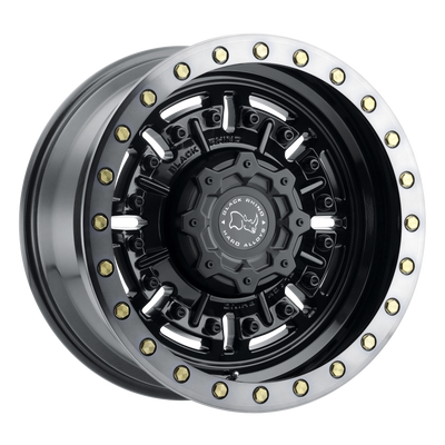 17x9.5 | 5x5.0 | -18 | 71.50 | Black Rhino Hard Alloys | GLOSS GUN BLACK W MACHINED DARK TINT 1795ABR-85127B71