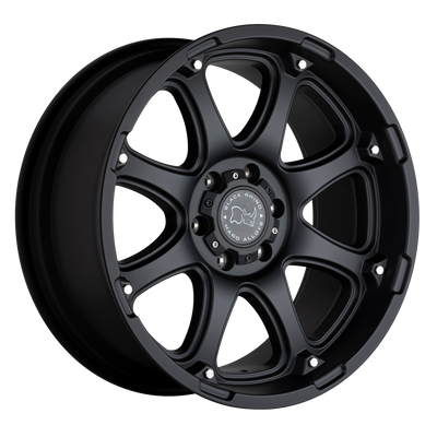 20x9 | 6x5.5 | 12 | 112.10 | Black Rhino Hard Alloys | MATTE BLACK 2090GLA126140M12