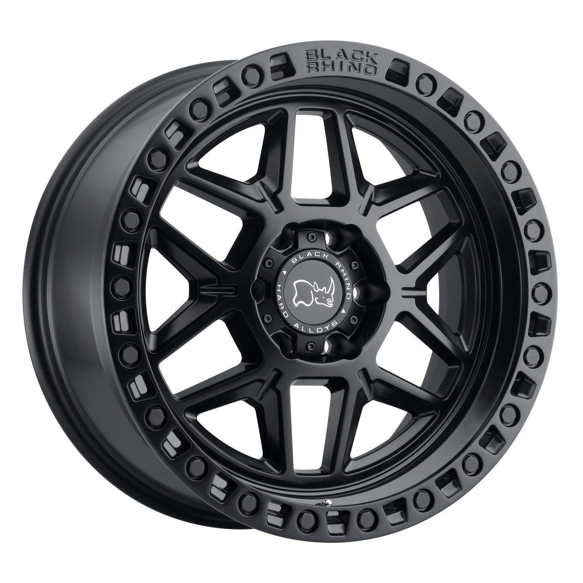 17x9 | 6x5.5 | -12 | 112.10 | Black Rhino Hard Alloys | MATTE BLACK 1790KLS-26140M12