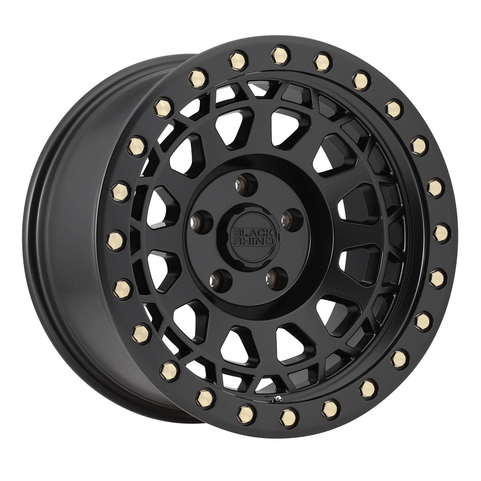 17x9 | 6x5.5 | -12 | 112.10 | Black Rhino Hard Alloys | MATTE BLACK W BRASS BOLTS 1790PRM-26140M12