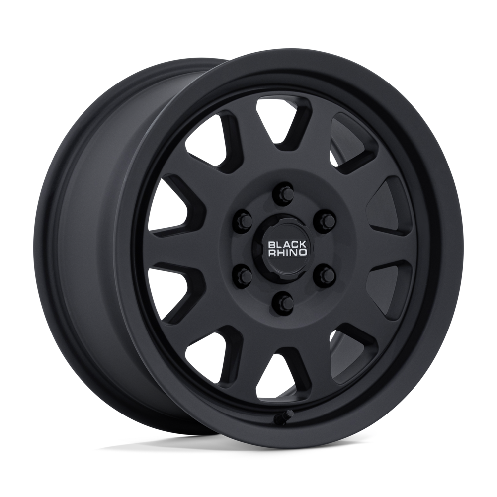 17x8 | 6x130 | 45 | 84.10 | Black Rhino Hard Alloys | MATTE BLACK 1780SDM456130B84A