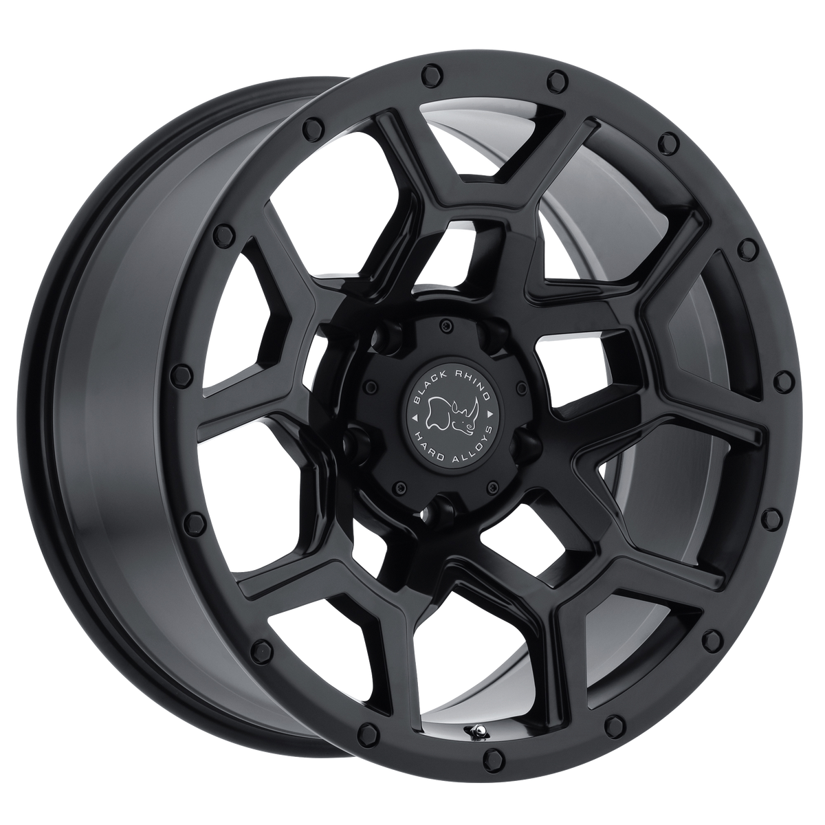 17x8 | 5x120 | 35 | 76.10 | Black Rhino Hard Alloys | MATTE BLACK 1780VRL355120M76