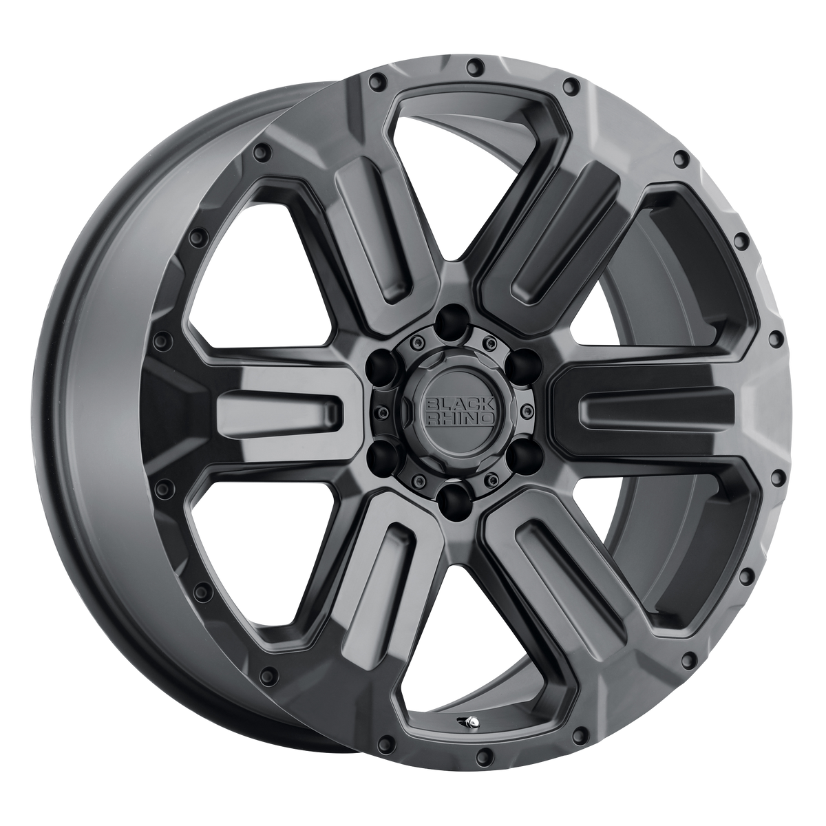 18x9 | 6x5.5 | 12 | 112.10 | Black Rhino Hard Alloys | MATTE BLACK 1890WKA126140M12