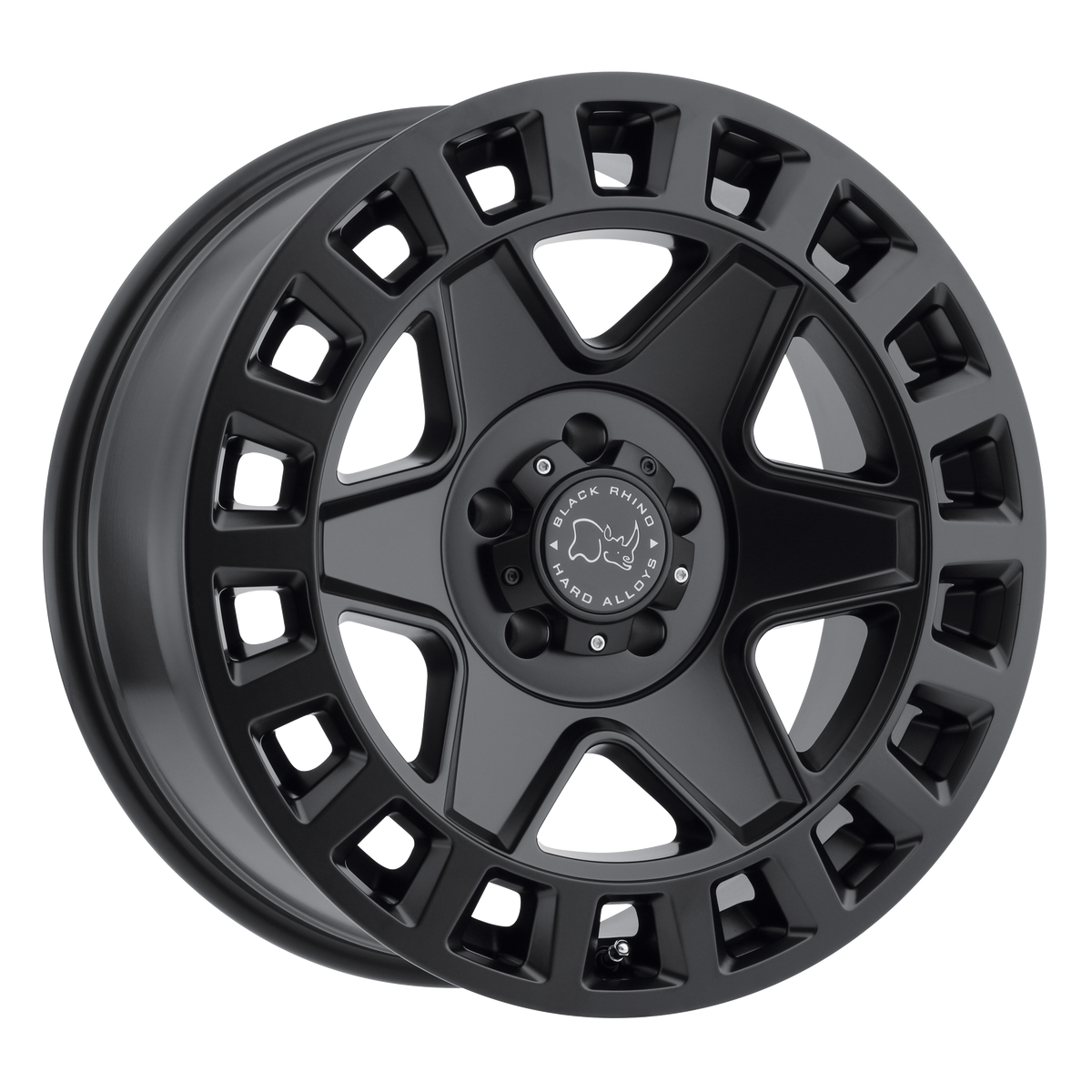 17x8 | 6x130 | 38 | 84.10 | Black Rhino Hard Alloys | MATTE BLACK 1780YRK386130M84