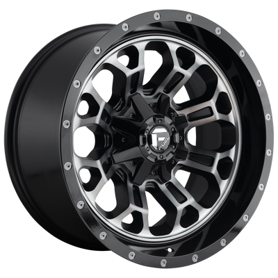 20x10 | 8x170 | -18 | 125.10 | Fuel 1PC | GLOSS MACHINED DOUBLE DARK TINT D56120001747