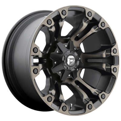 18x9 | 6x135 5.5 | 1 | 106.10 | Fuel 1PC | MATTE BLACK DOUBLE DARK TINT D56918909850A