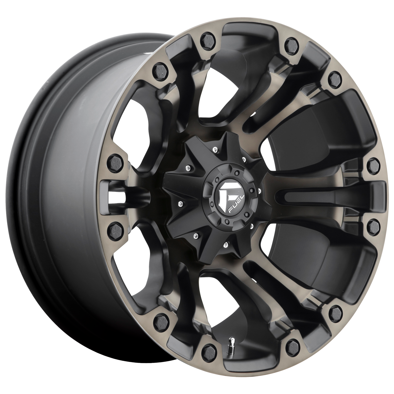 20x10 | 5x4.5 5.0 | -18 | 78.10 | Fuel 1PC | MATTE BLACK DOUBLE DARK TINT D56920002647A