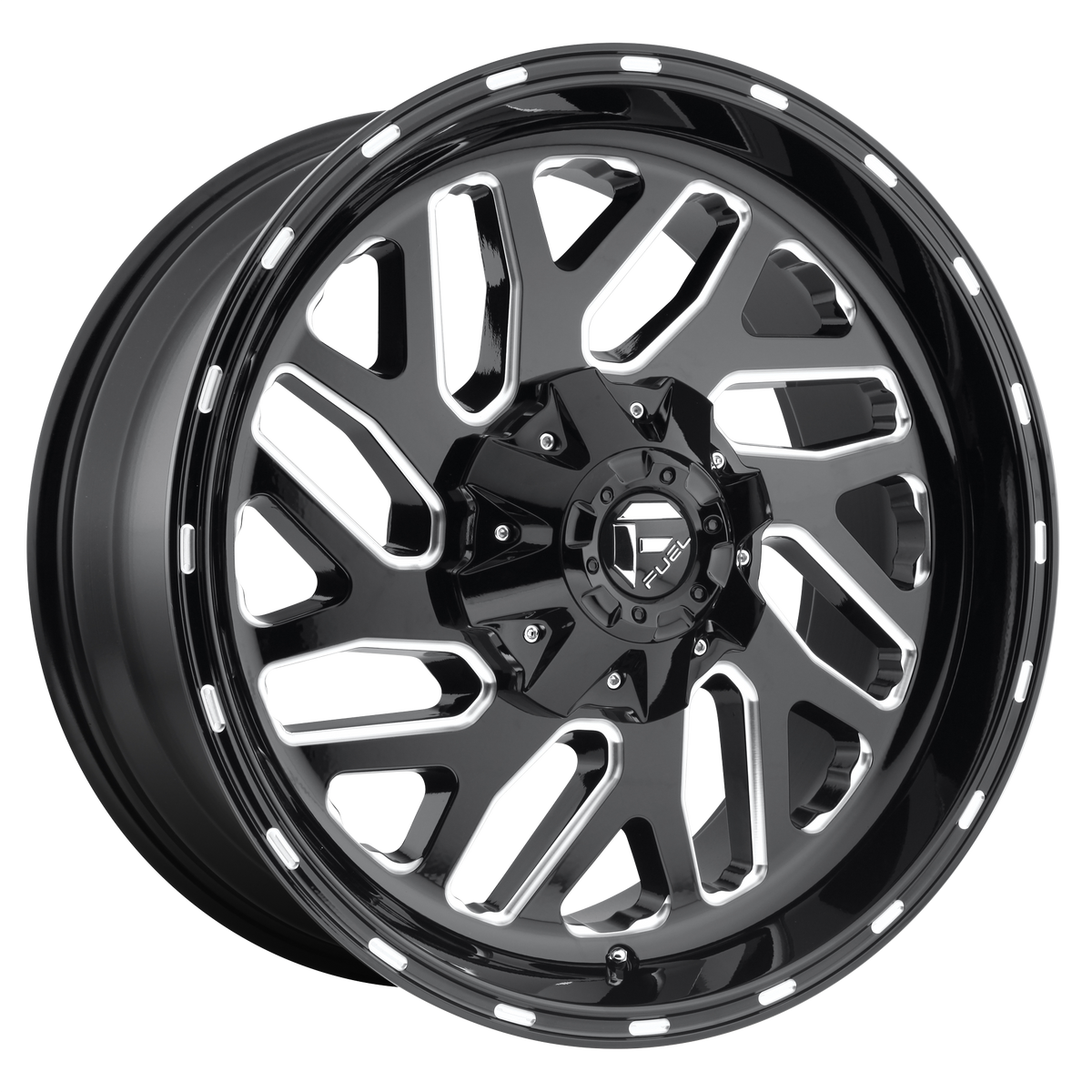 20x10 | 8x6.5 | -18 | 125.10 | Fuel 1PC | GLOSS BLACK MILLED D58120008247