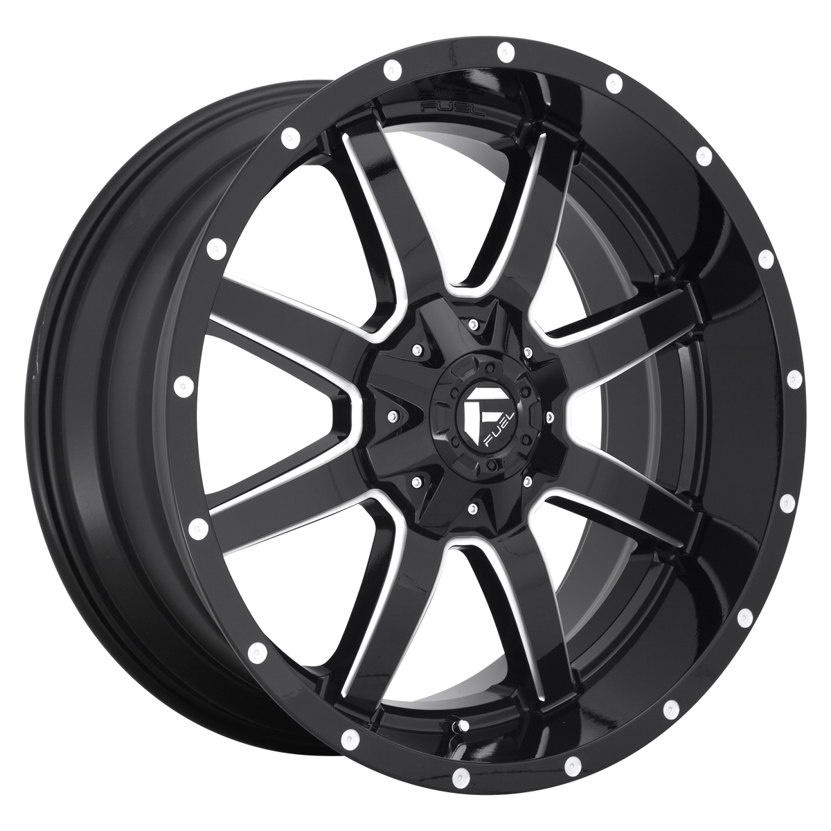 22x10 | 6x135 5.5 | -24 | 106.10 | Fuel 1PC | GLOSS BLACK MILLED D61022009844