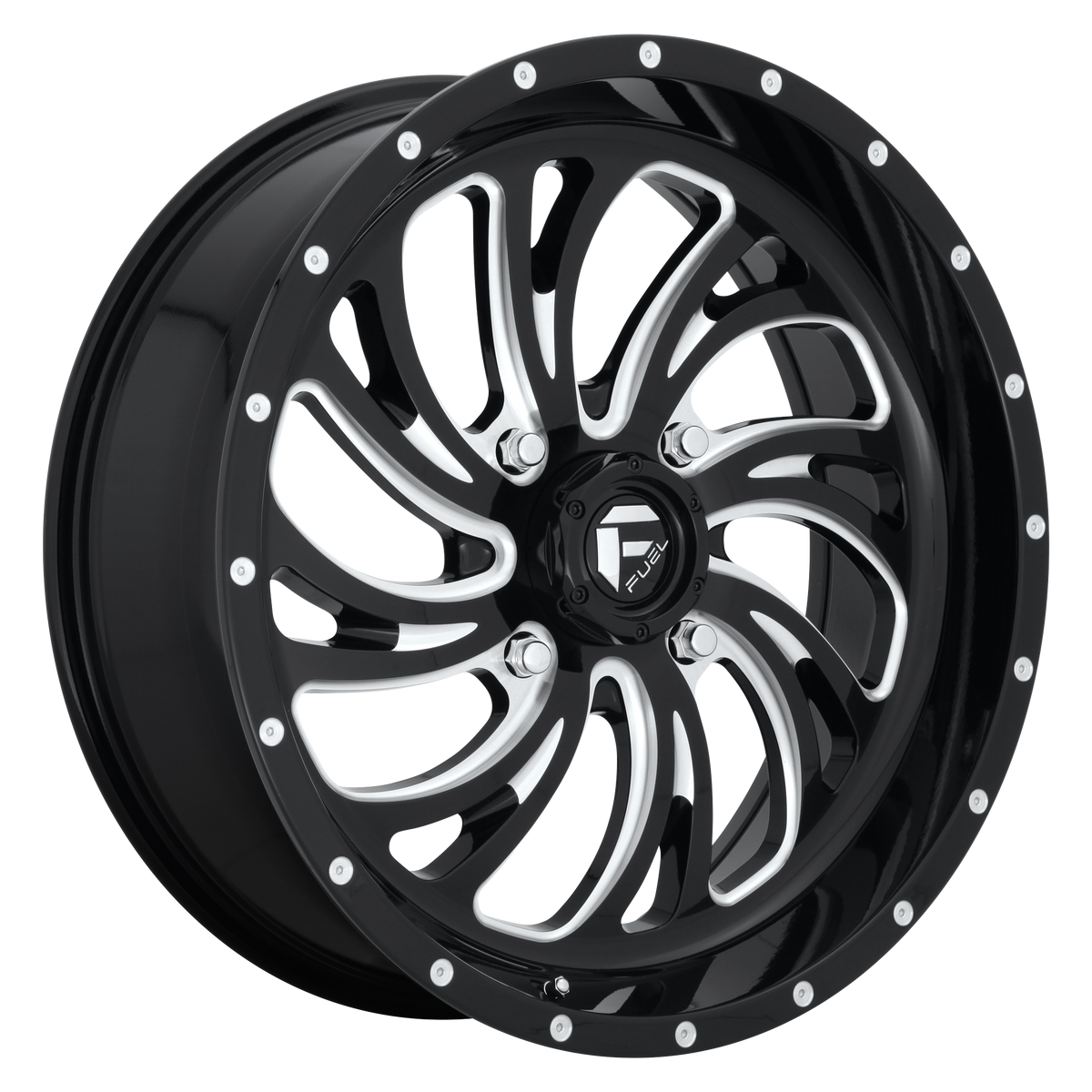 20x7 | 4x156 | 13 | 132.00 | Fuel UTV | GLOSS BLACK MILLED D6412070A544
