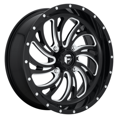 20x7 | 4x156 | 13 | 132.00 | Fuel UTV | GLOSS BLACK MILLED D6412070A544