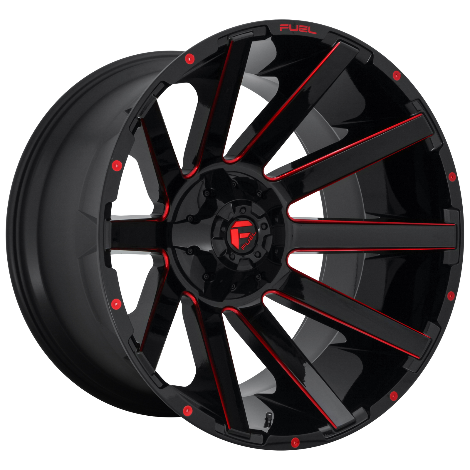 20x9 | 5x4.5 5.0 | 1 | 78.10 | Fuel 1PC | GLOSS BLACK W RED TINT D64320902650