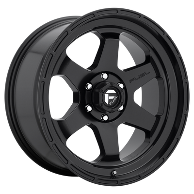 17x10 | 6x5.5 | -18 | 106.10 | Fuel 1PC | MATTE BLACK D66417008447