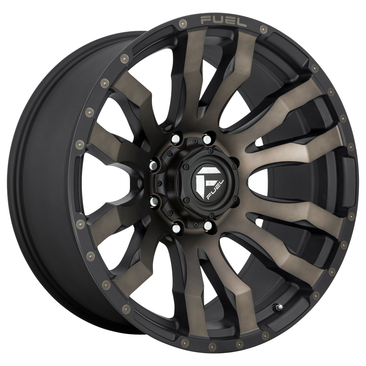 20x10 | 6x135 | -18 | 87.10 | Fuel 1PC | MATTE BLACK DOUBLE DARK TINT D67420008947