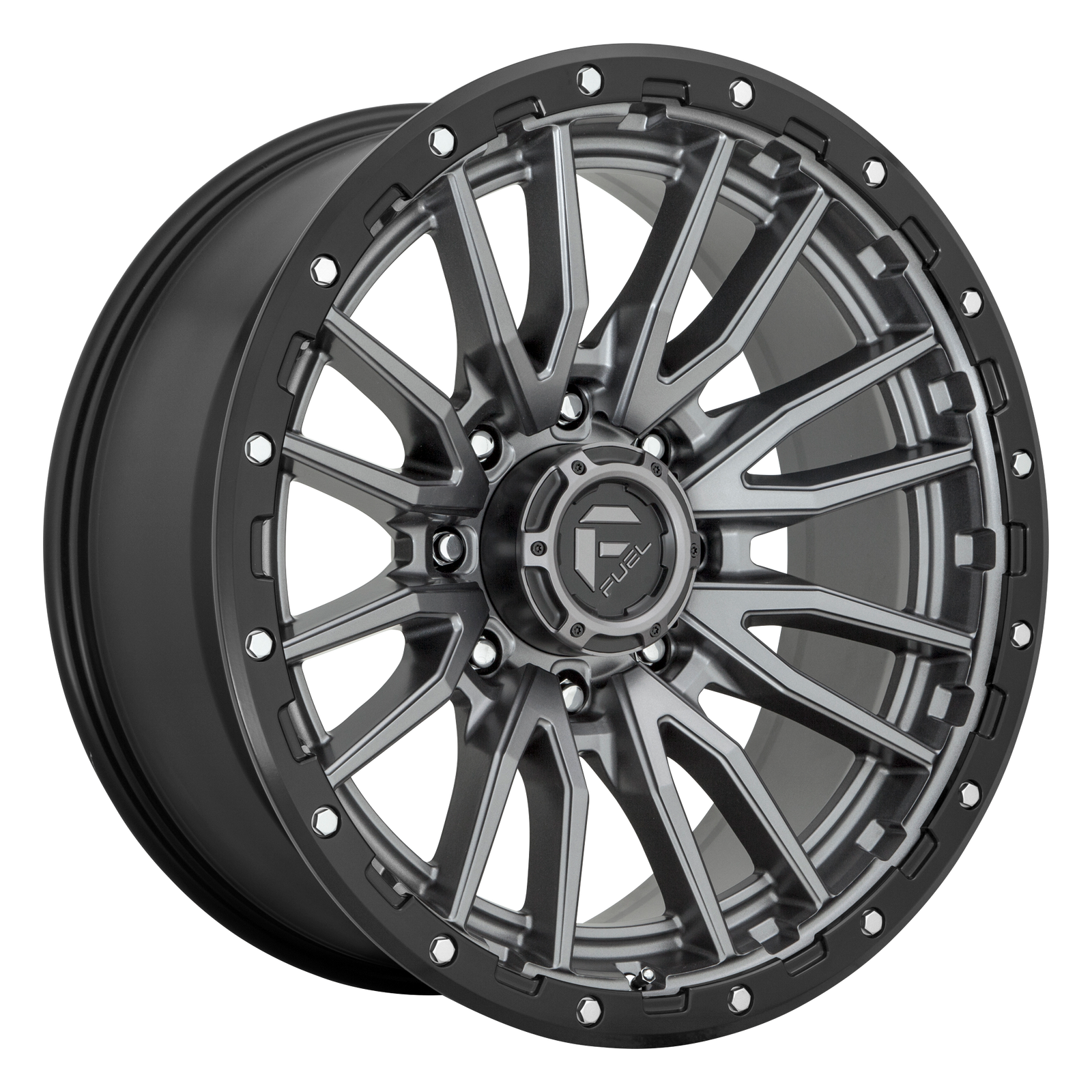 18x9 | 5x150 | 20 | 110.10 | Fuel 1PC | MATTE GUNMETAL BLACK BEAD RING D68018905657