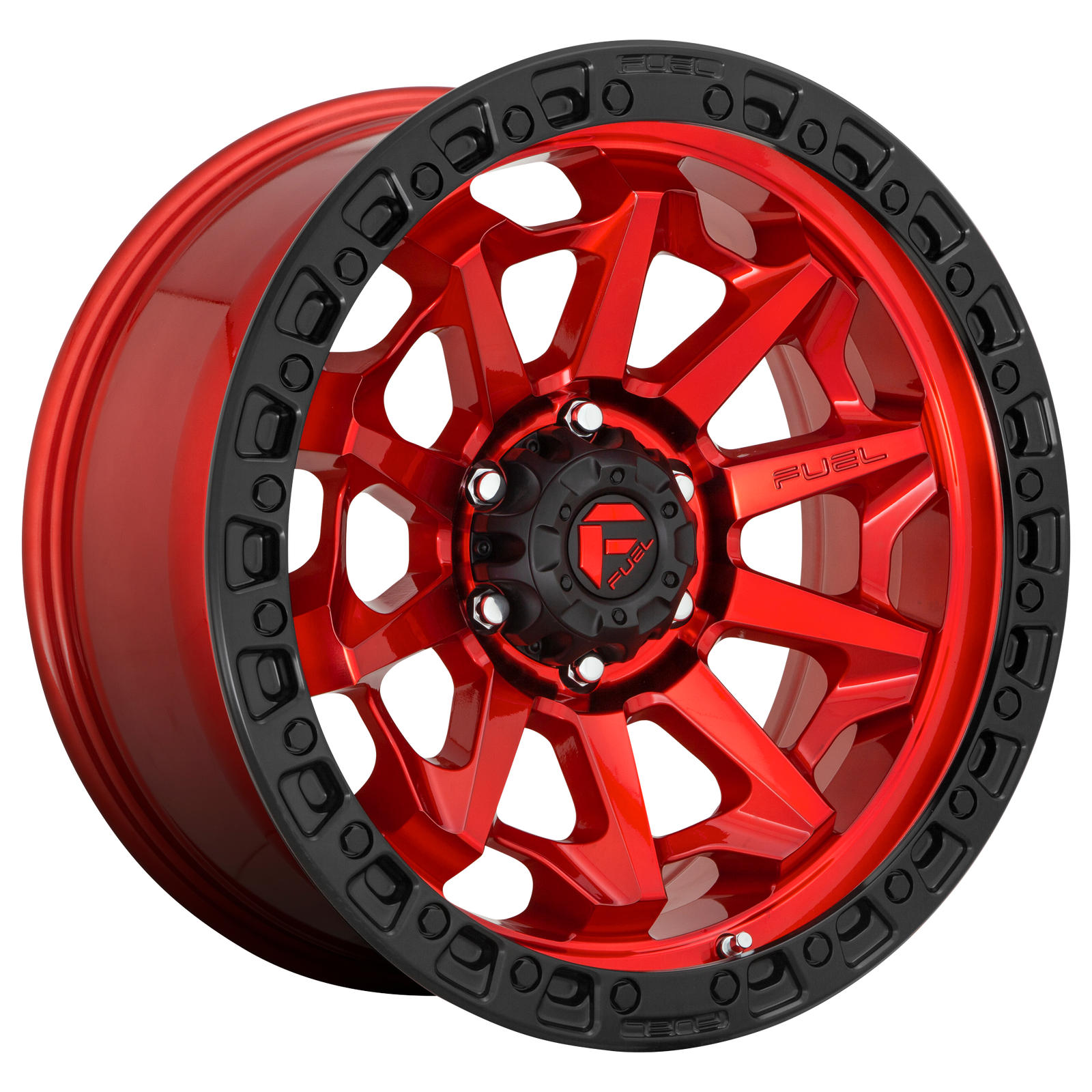 17x9 | 6x5.5 | 1 | 106.10 | Fuel 1PC | CANDY RED W BLACK BEAD RING D69517908450