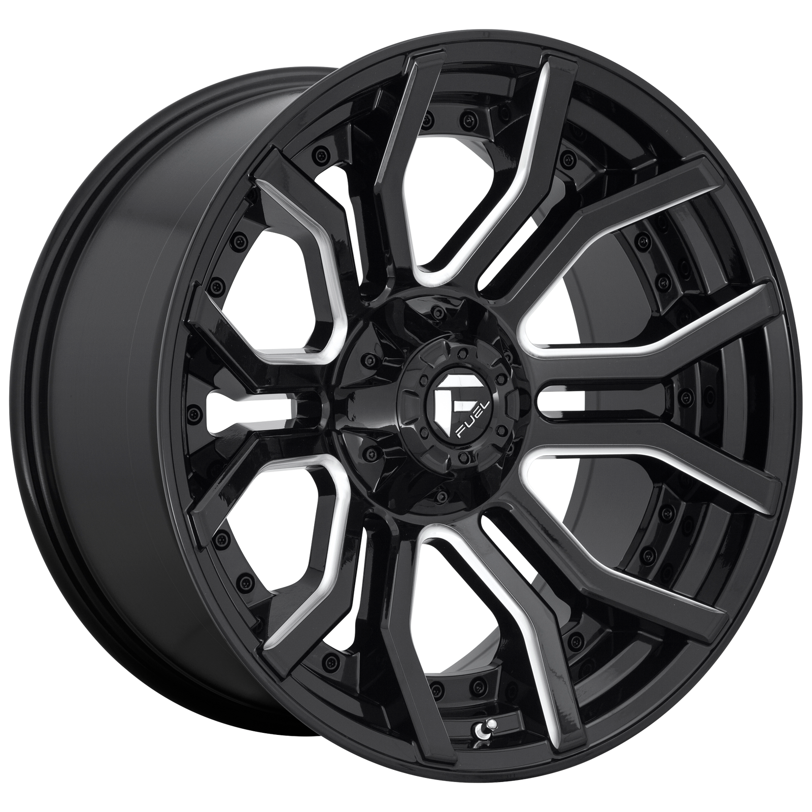 20x10 | 6x135 5.5 | -18 | 106.10 | Fuel 1PC | GLOSS BLACK MILLED D71120009847