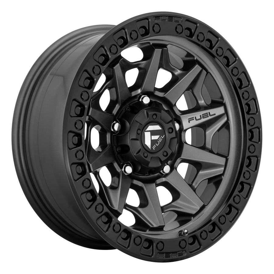 17x9 | 5x5.0 | -12 | 71.50 | Fuel 1PC | MATTE GUNMETAL BLACK BEAD RING D71617907545