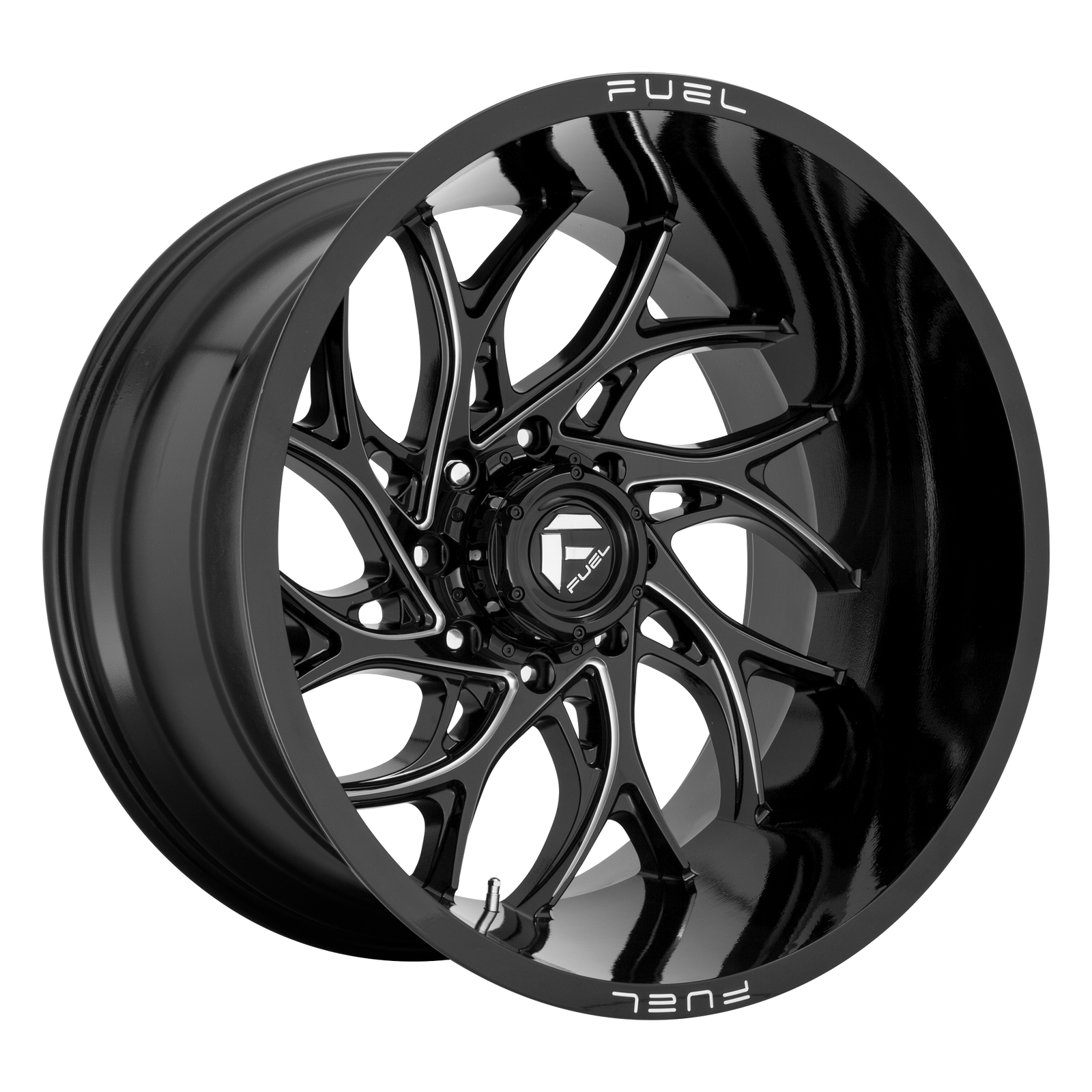 18x7 | 4x137 | 13 | 110.10 | Fuel UTV | GLOSS BLACK MILLED D7411870A644