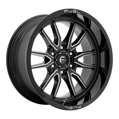 20x9 | 8x180 | 1 | 124.20 | Fuel 1PC | GLOSS BLACK MILLED D76120901850