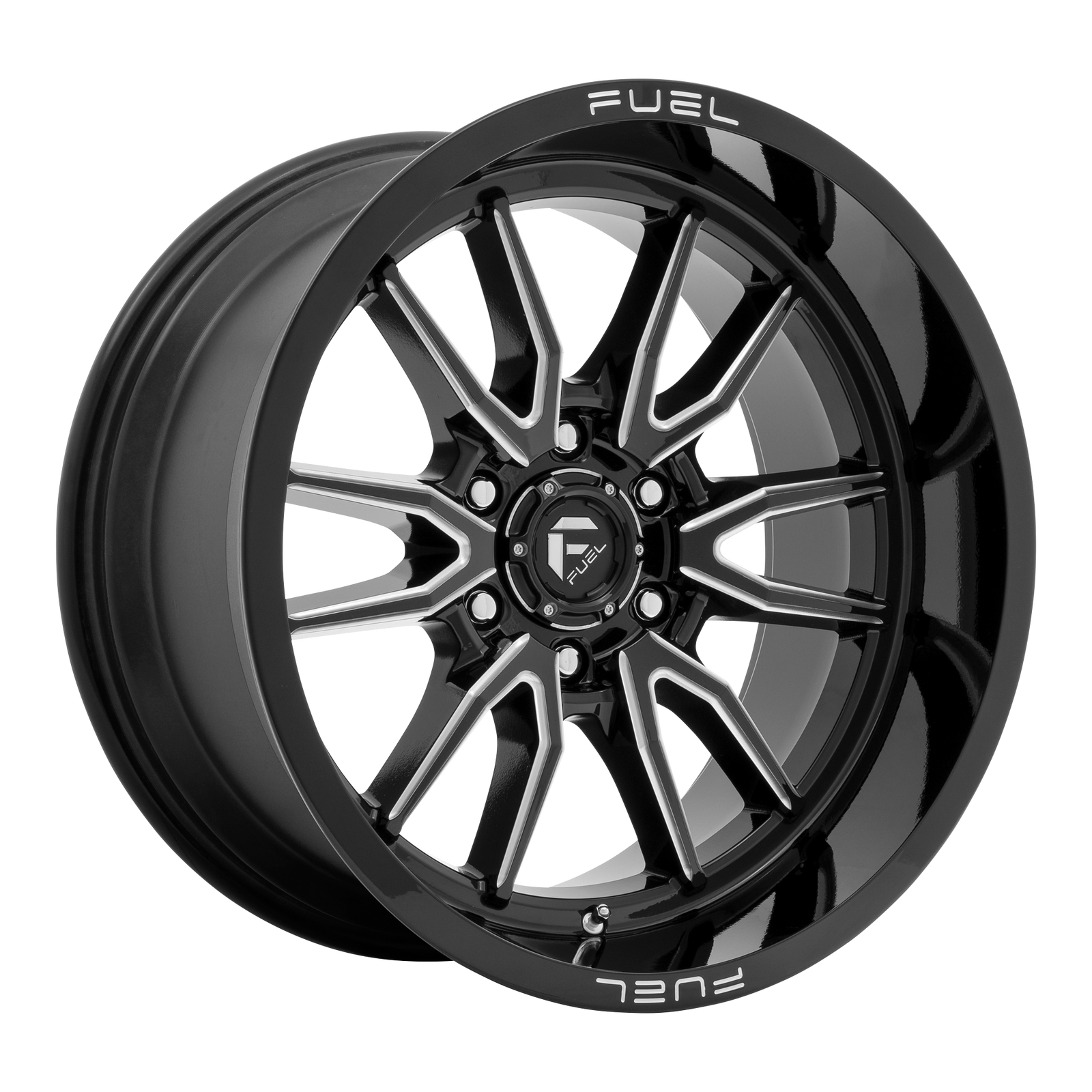 20x10 | 8x170 | -18 | 125.10 | Fuel 1PC | GLOSS BLACK MILLED D76120001747