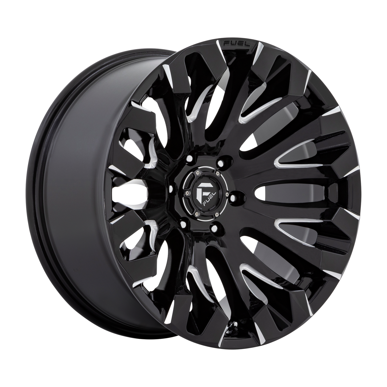 20x10 | 6x5.5 | -18 | 106.10 | Fuel 1PC | GLOSS BLACK MILLED D82820008447