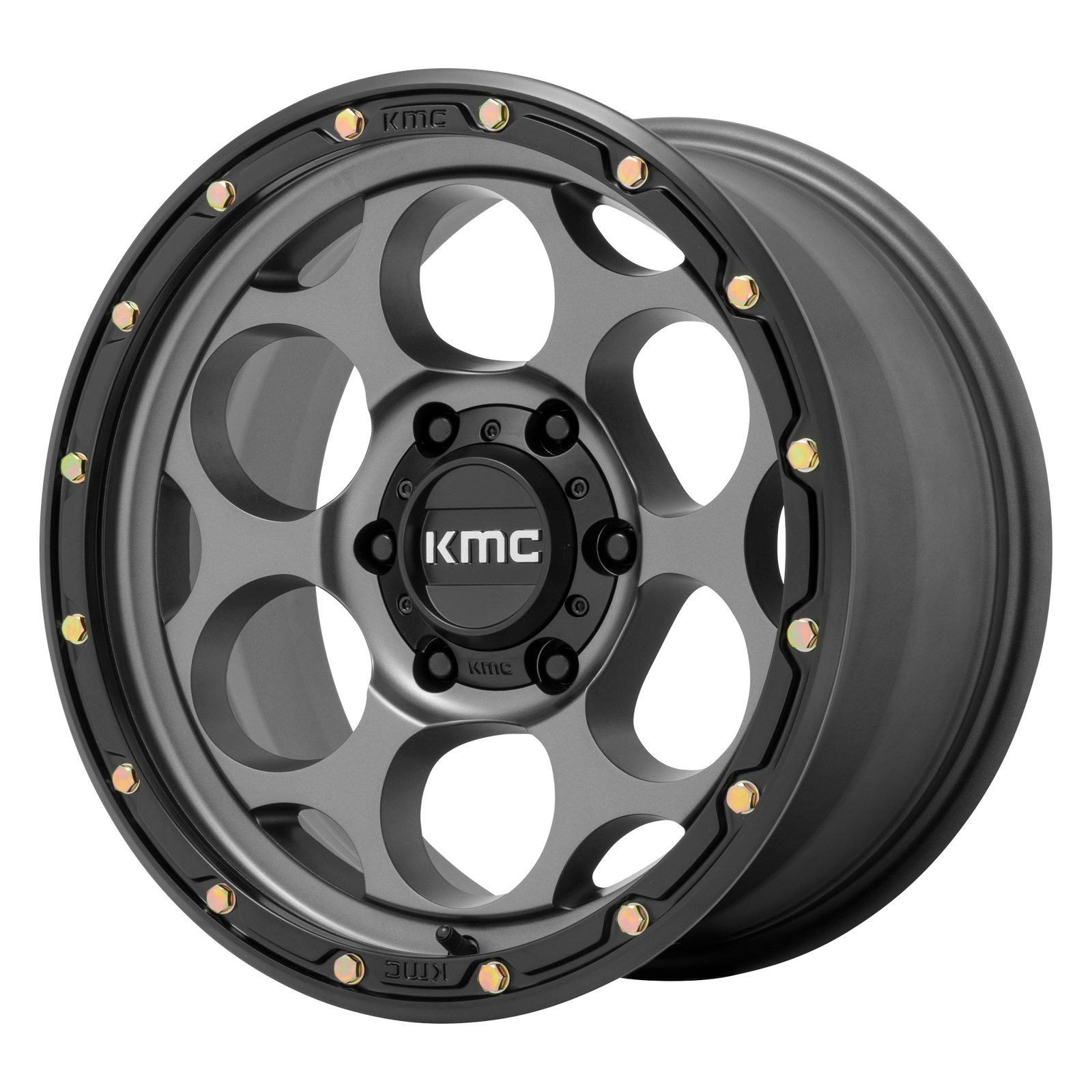 17x8.5 | 6x5.5 | 0 | 106.10 | KMC | SATIN GRAY W BLACK LIP KM54178568900