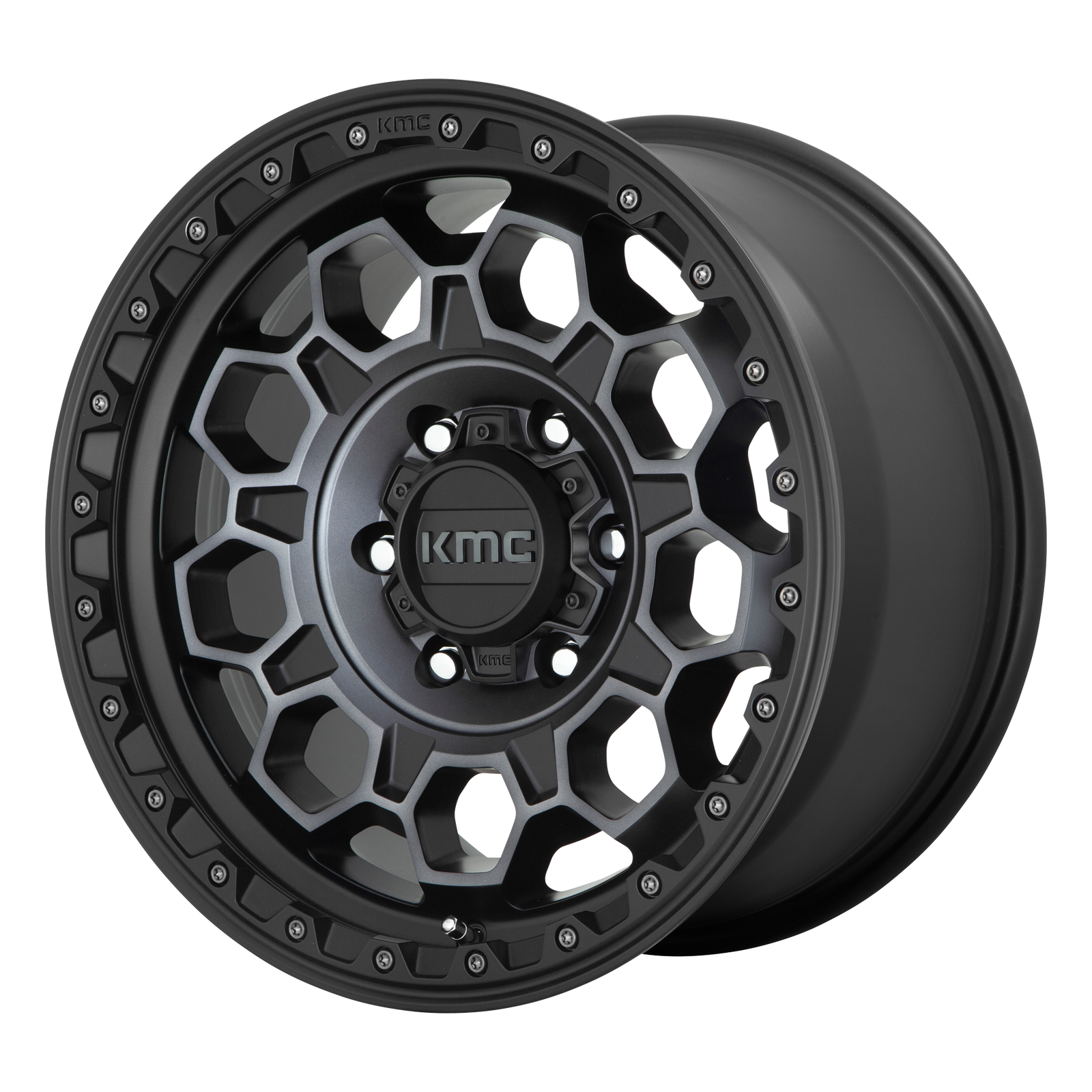 17x9 | 6x5.5 | 0 | 106.10 | KMC | SATIN BLACK W GRAY TINT KM54579068400