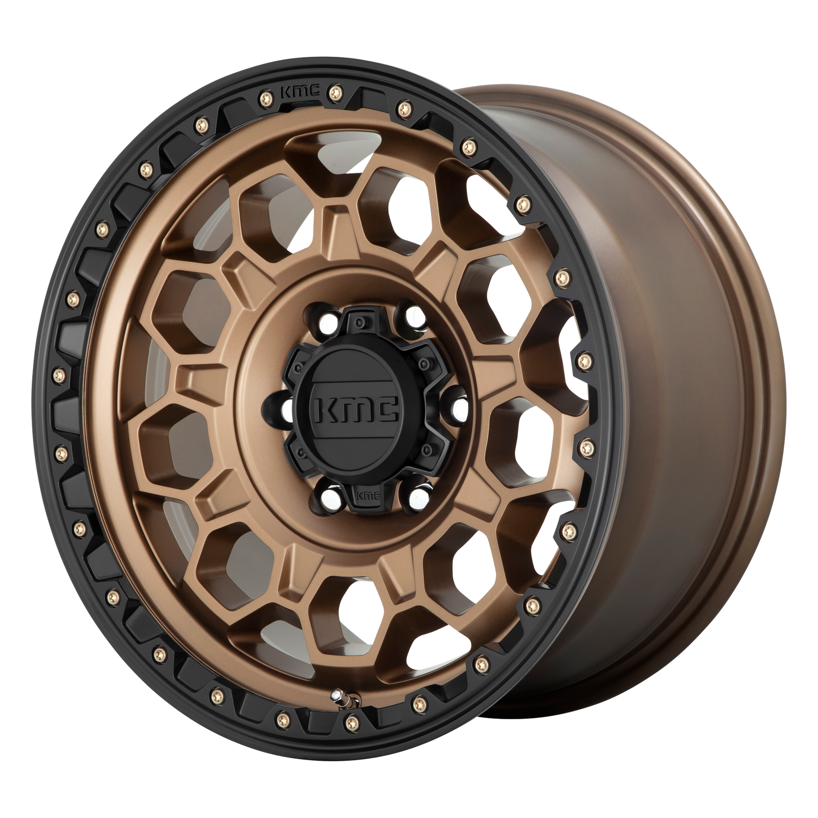 17x8 | 5x4.5 | 35 | 72.56 | KMC | MATTE BRONZE W BLACK LIP KM54578012635