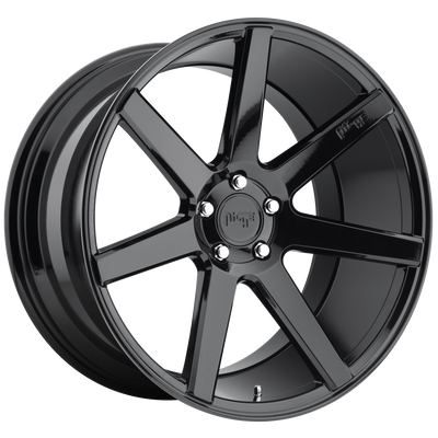 19x8.5 | 5x4.5 | 35 | 72.56 | Niche 1PC | GLOSS BLACK M168198565+35