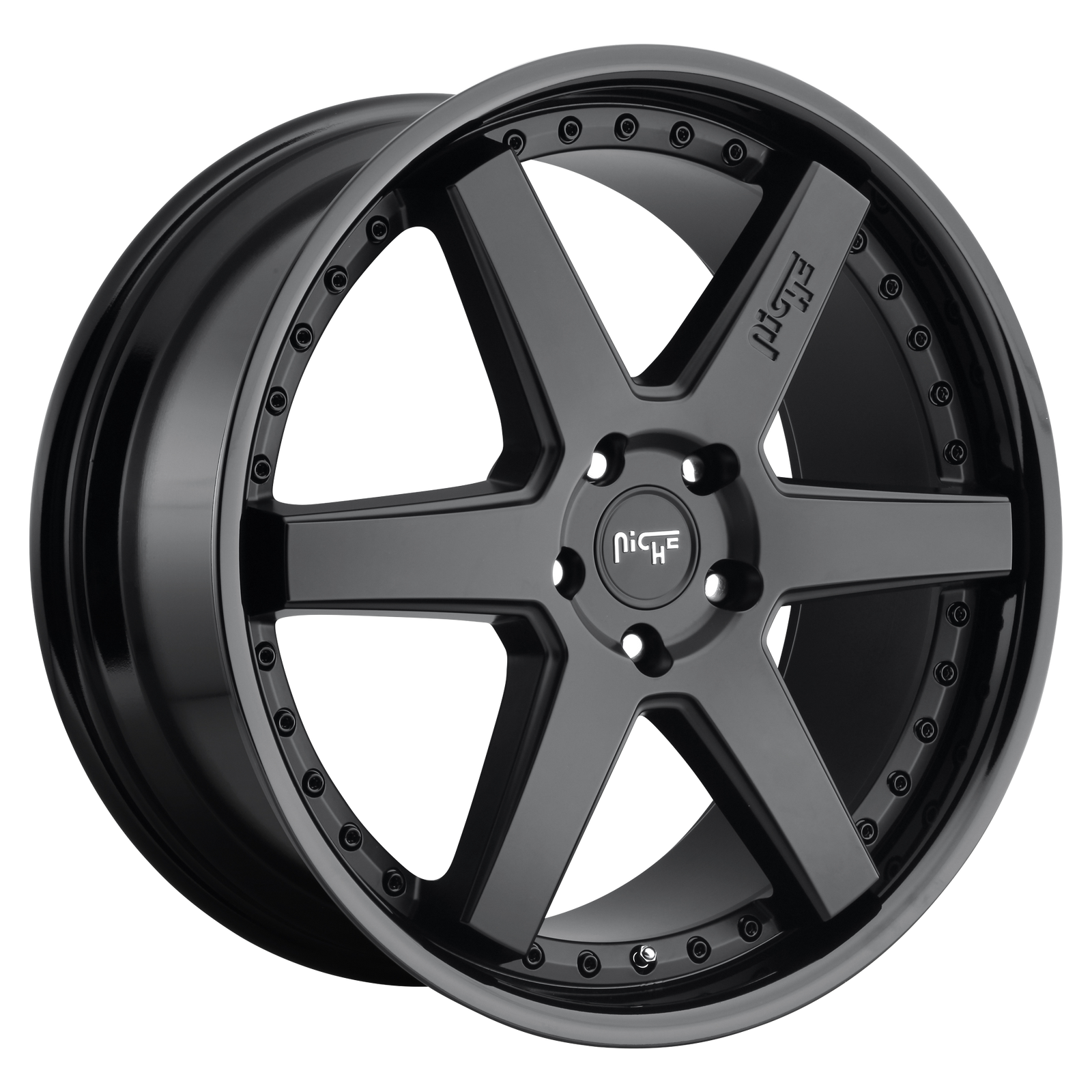 18x8.5 | 5x4.5 | 35 | 72.56 | Niche 1PC | GLOSS BLACK MATTE BLACK M192188565+35
