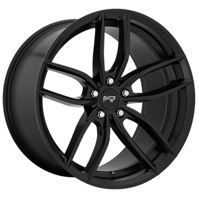 17x8 | 5x4.5 | 40 | 72.56 | Niche 1PC | MATTE BLACK M203178065+40