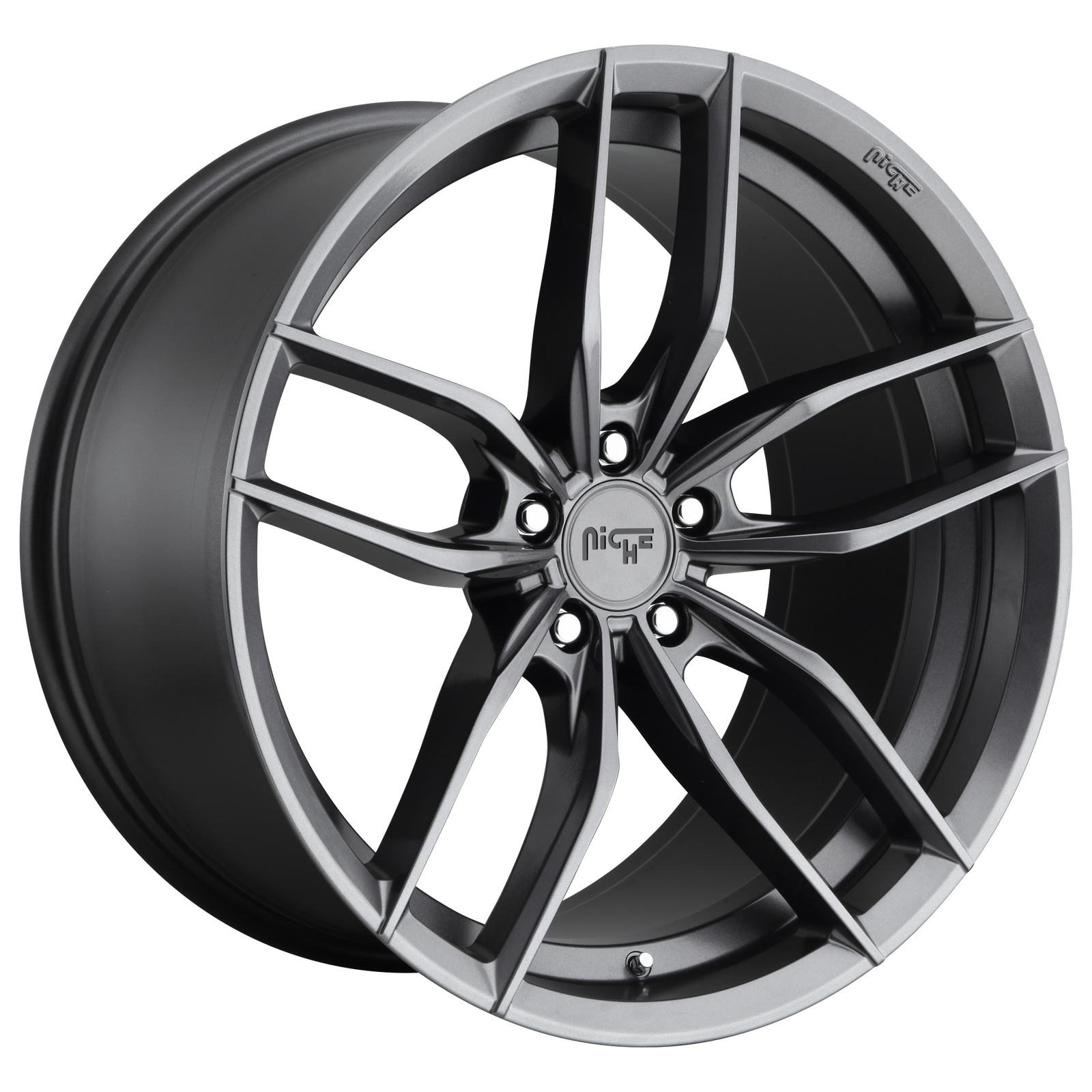 17x8 | 5x4.5 | 40 | 72.56 | Niche 1PC | MATTE ANTHRACITE M204178065+40