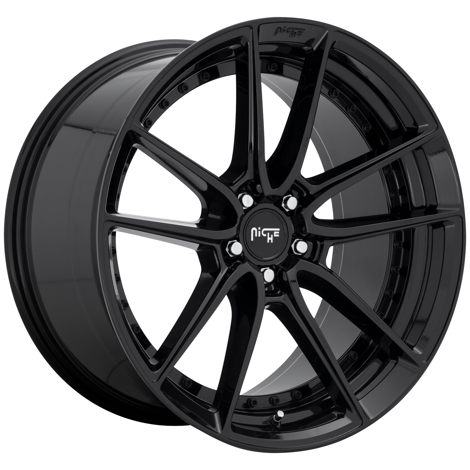 18x8 | 5x4.5 | 40 | 72.56 | Niche 1PC | GLOSS BLACK M223188065+40