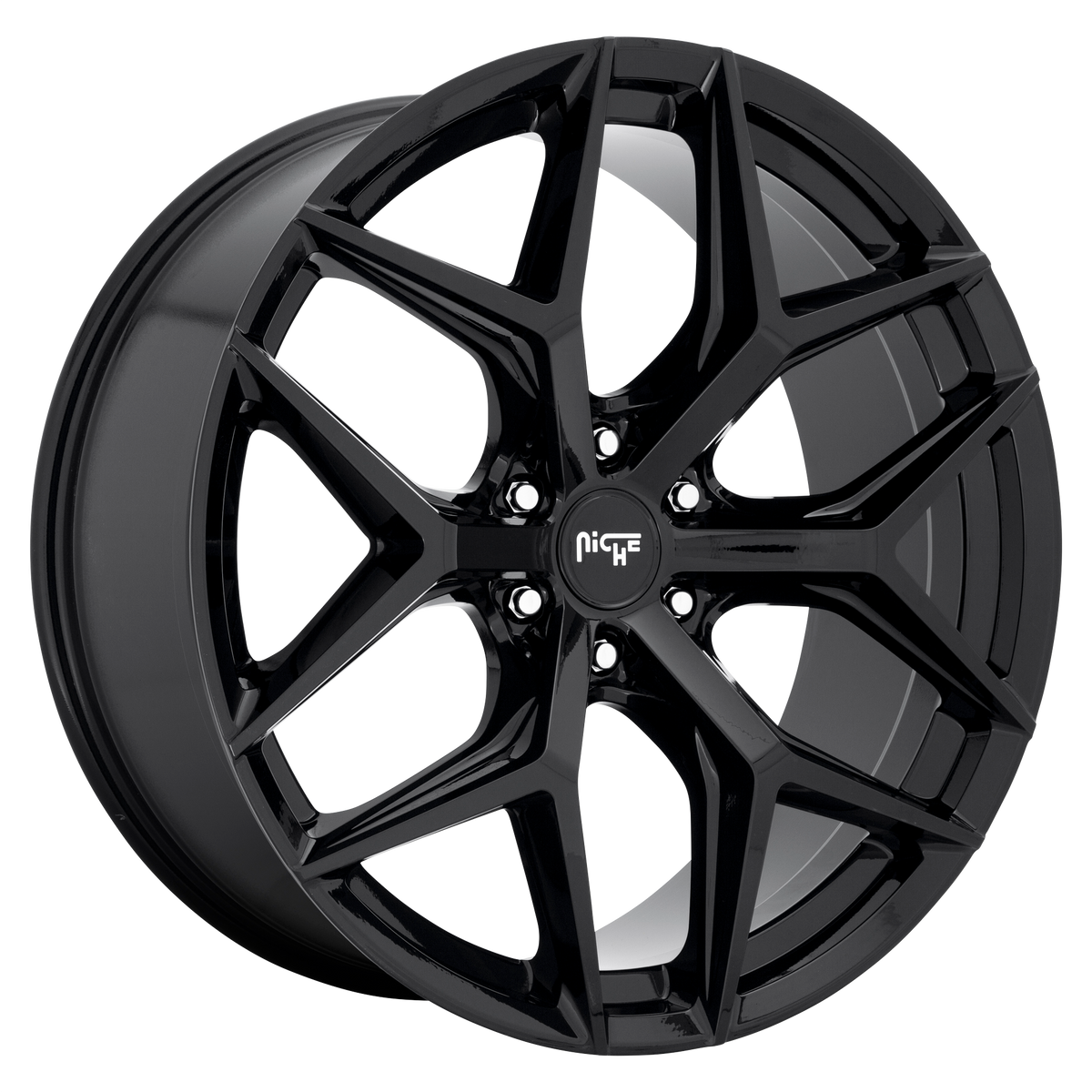 22x9.5 | 6x5.5 | 30 | 106.10 | Niche 1PC | GLOSS BLACK M231229584+30