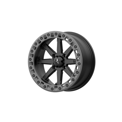 18x7 | 4x137 | 0 | 112.10 | MSA Offroad | SATIN BLACK W MATTE GRAY RING M31-08737