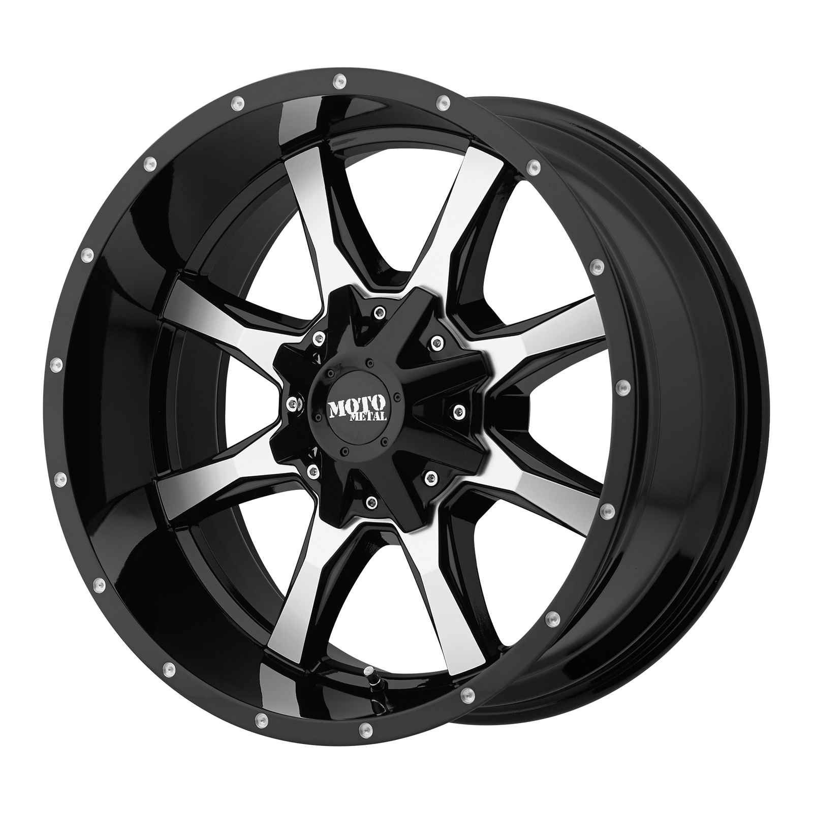 20x10 | 6x135 5.5 | -24 | 106.10 | Moto Metal | GLOSS BLACK MACHINED MO97021067324N