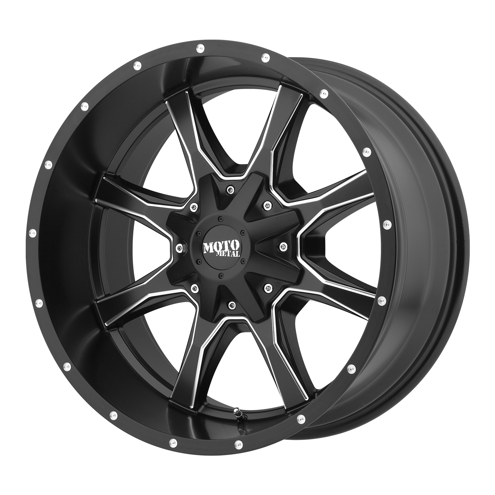18x10 | 6x135 5.5 | -24 | 106.10 | Moto Metal | SEMI GLOSS BLACK MILLED MO97081067924N