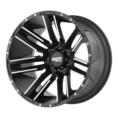 20x9 | 6x5.5 | 18 | 106.10 | Moto Metal | SATIN BLACK MACHINED MO97829068518