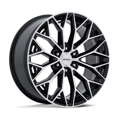 22x9.5 | 6x5.5 | 25 | 106.10 | Petrol | GLOSS BLACK W MACHINED FACE PE006BD22956825