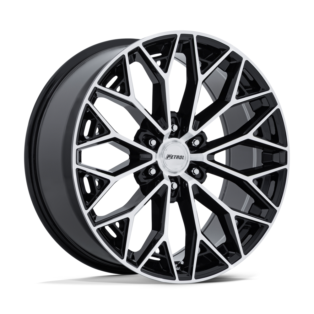 22x9.5 | 6x5.5 | 25 | 106.10 | Petrol | GLOSS BLACK W MACHINED FACE PE006BD22956825