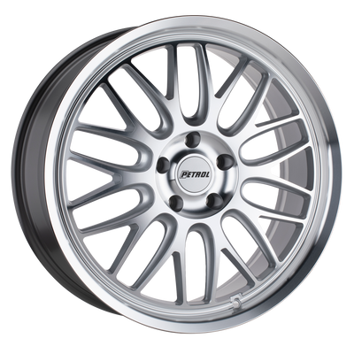 17x8 | 5x110 | 40 | 72.10 | Petrol | SILVER W MACHINED FACE & LIP 1780P4C405110S72