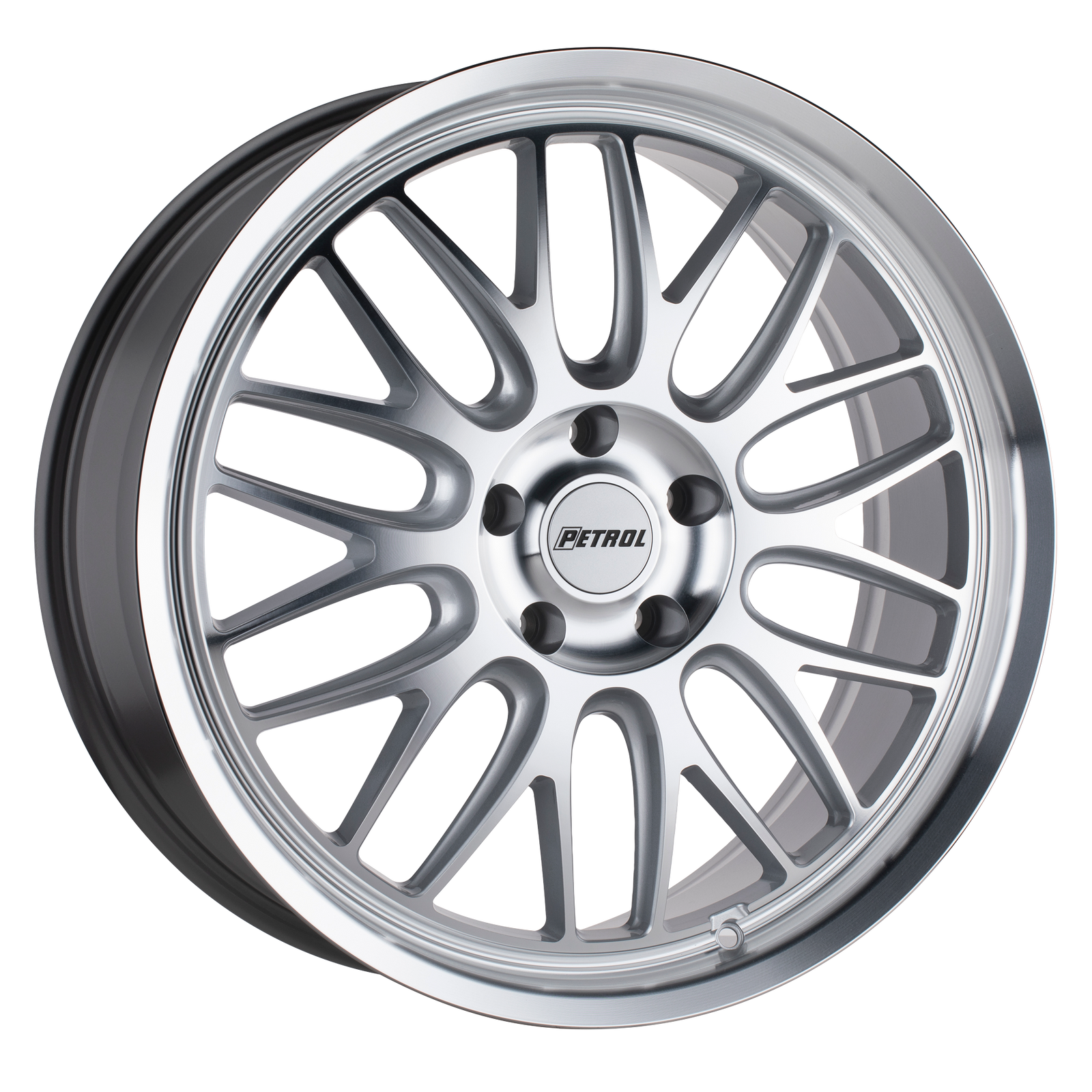 18x8 | 5x112 | 40 | 66.56 | Petrol | SILVER W MACHINED FACE & LIP 1880P4C405112S66