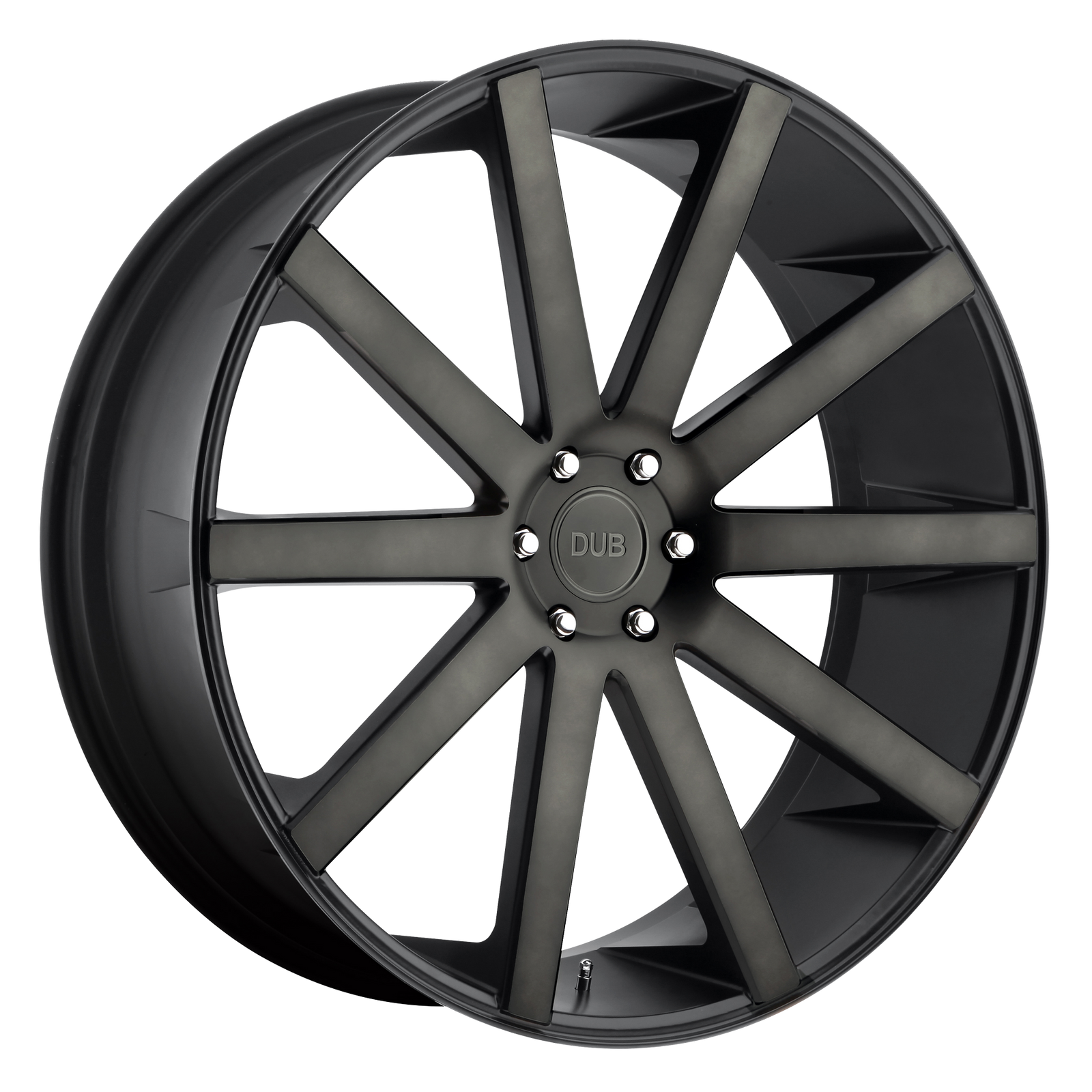 22x9.5 | 6x5.5 | 20 | 106.10 | DUB 1PC | MATTE BLACK DOUBLE DARK TINT S121229584+20
