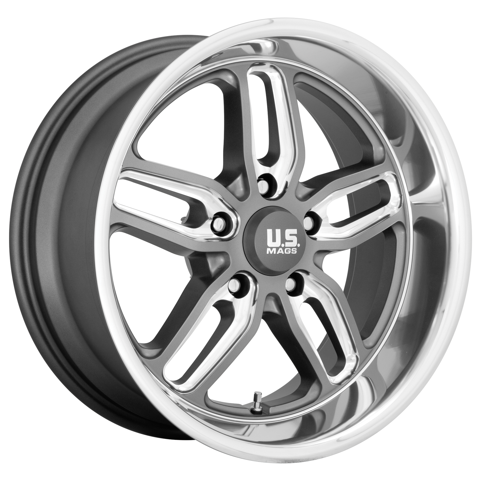22x10.5 | 5x5.0 | 1 | 78.10 | US Mag 1PC | MATTE GUNMETAL MILLED U12922057357