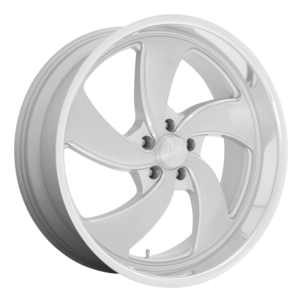 22x10.5 | 5x5.0 | 1 | 78.10 | US Mag 1PC | SILVER BRUSHED FACE MILLED DIAMOND CUT LIP U134220573+01L