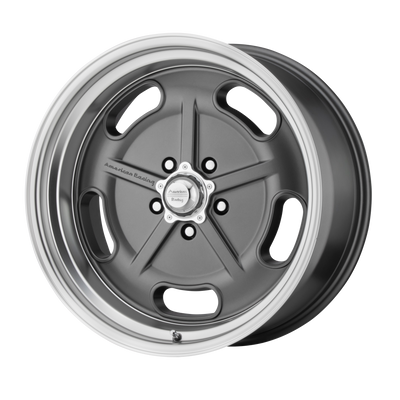 17x7 | 5x4.75 | 0 | 72.56 | American Racing Vintage | MAG GRAY W DIAMOND CUT LIP VN51177034400